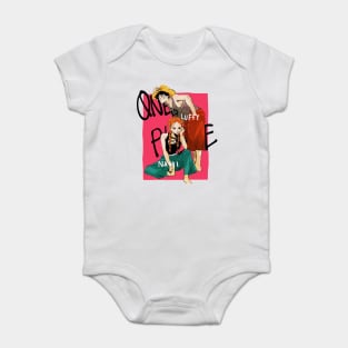 Nami Luffy One Piece Fashion Baby Bodysuit